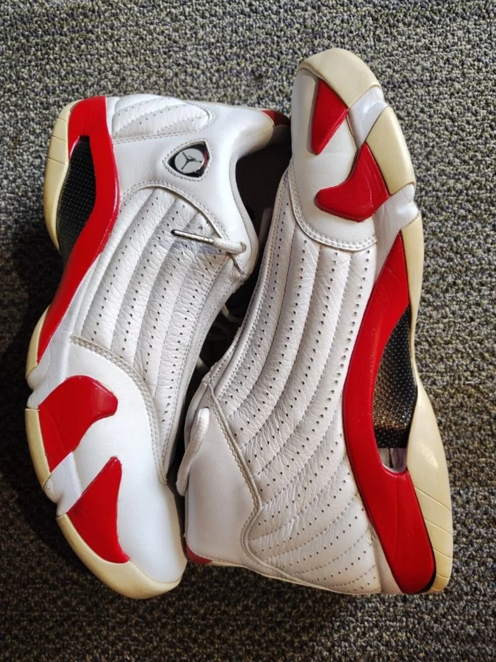 Size 12 - Air Jordan 14 Retro 2012 Candy, Cane Box Not Included